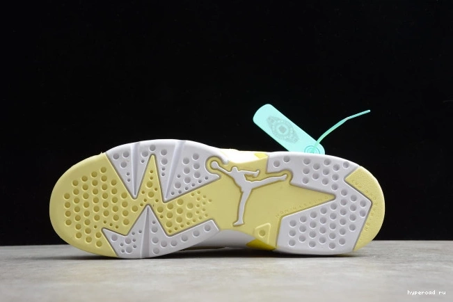Retro Jordan Air 543390-800 6 Dynamic Floral Yellow (GS) 1020